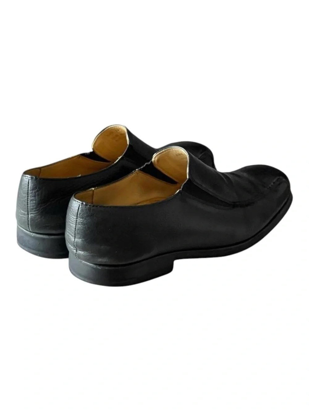Sandro Paris 𖤐 Fashion Forward Soft Leather Loafer 𖤐 Black 10D 𖤐 Eco Friendly